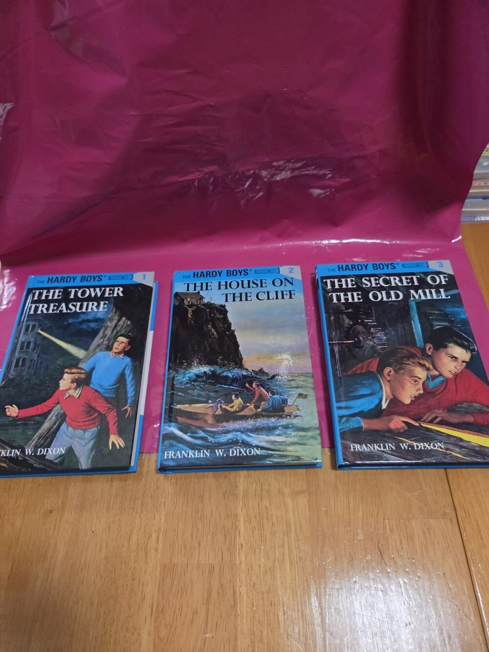 3 The Hardy Boys Books 1 2 3 Tower Treasure/The House on Cliff/Secret Old Mill